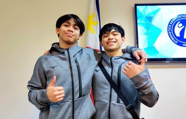 Carlos, Eldrew Yulo strike floor exercise gold, bronze in Asian championships