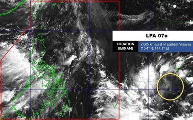 Southwest monsoon still affecting Luzon, Visayas; LPA forms outside PAR