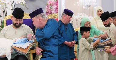 Berandam surai Tunku Khadeeja Khayra, anakanda kelima Pemangku Sultan Johor berlangsung penuh adat