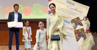 'Nikmat yang tak terbeli, umi proud of you' - Shakilla Khoriri syukur anak raih pencapaian cemerlang Bahasa Inggeris dan Matematik