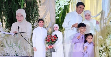 'Sebelum akad, biar ayat ALLAH tenangkan hati' - Bella Astillah khatam al-Quran, Syed Saddiq hadir bawa bunga