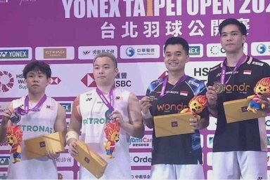 Terbuka Taiwan: Aaron Chia-Aaron Tai muncul naib juara