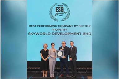 ESG Awards 2026: SkyWorld diiktiraf syarikat berprestasi terbaik sektor hartanah