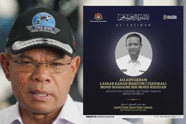 Pemergian anggota Maritim kehilangan besar buat negara - Saifuddin