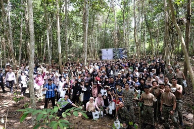 Joint programme at Sabal Forest Reserve records planting of 3,000 indigenous tree species