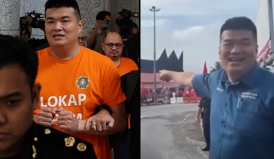 [Watch] He Filmed Himself “Bribing Politicians”; On Nomination Day, He Wore A PN Shirt And Called PH Supporters “Dogs”
