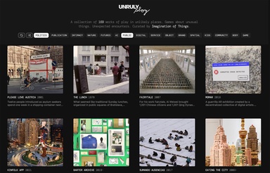 An Interactive Archive Celebrates the Wide-Ranging Projects Inviting ‘Unruly Play’