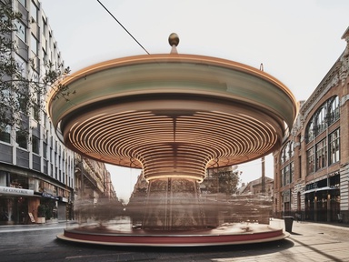 Europe’s Carousels Eternally Whirl in Luca Battaglia’s Nostalgic Photos
