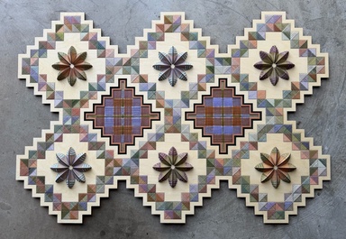 Nosheen Iqbal Translates Islamic Ornament into Meticulous Wood-and-Thread Patterns