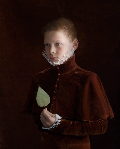 Suzanne Jongmans Recycles Everyday Materials for Elegant Renaissance-Style Portraits