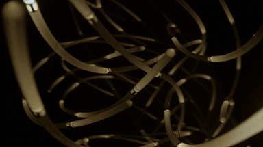 In ‘Aeolus,’ DRIFT Suspends Illuminated Glass Rods in a Sculpture of the Wind