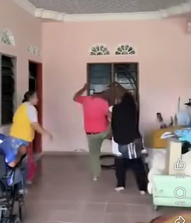 Polis siasat rakaman video tular lelaki tolak, tendang wanita
