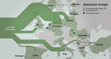 Mapped: Where U.S. Troops Are Stationed in Europe
