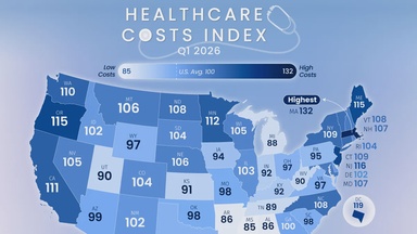 Mapped: The Most Expensive States for Healthcare in 2026