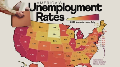 Mapped: Unemployment Rates in Every U.S. State in 2026
