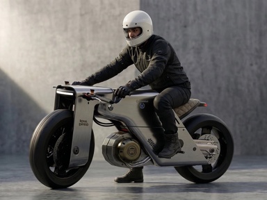 This Royal Enfield Continental GT Concept Looks Like a Café Racer Cast From a Revolver