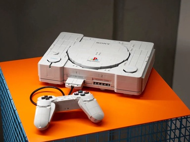 LEGO’s 1:1 PlayStation replica lets you put the iconic ’90s console on your desk