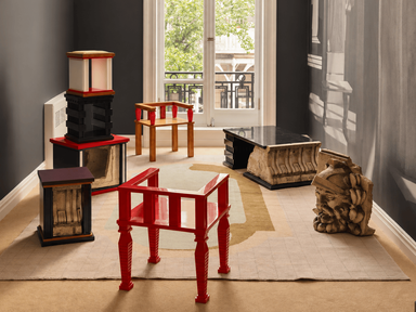 A 1908 New York building’s discarded fragments got turned into furniture instead of being demolished