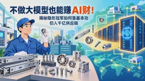 不做大模型也能赚AI财！揭秘隐形冠军如何靠基本功切入千亿供应链