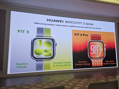 HUAWEI WATCH FIT 5 系列发布:首发糖尿病风险评估功能、新增更多球拍运动、续航长达10天等,大马售价RM799起
