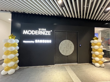 要预约才能进!Samsung与Modernize Vida合作开设体验店:感受Samsung家电在不同场景的使用体验!