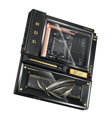 欢庆20周年！ROG Edition 20系列开卖：金+黑主题色，搭配24K黄金、从主机板到键盘滑鼠都有！