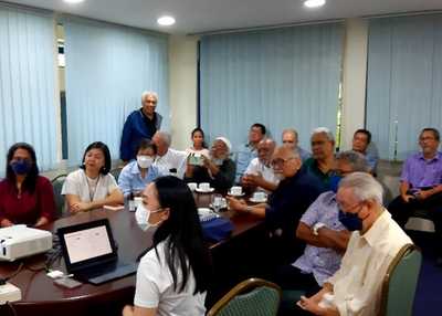 Image from: Senior Writers of Newswav met on Senior Citizen's Day to share common interests