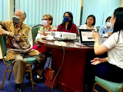 Image from: Senior Writers of Newswav met on Senior Citizen's Day to share common interests