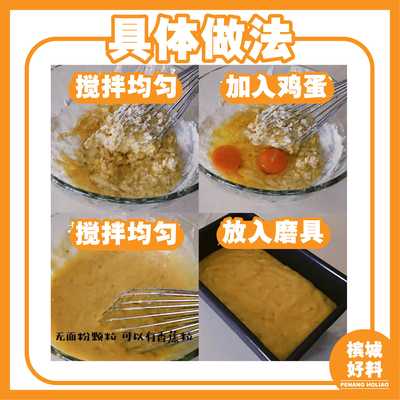 Image from: 香蕉蛋糕做法