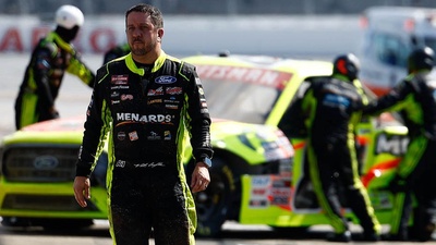 Nick Sanchez left bloodied in fight with Matt Crafton at Talladega