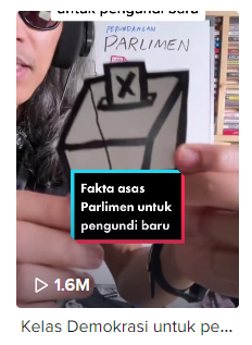 Image from: #GE15: Maybe politicians can learn to campaign like Fahmi Reza?