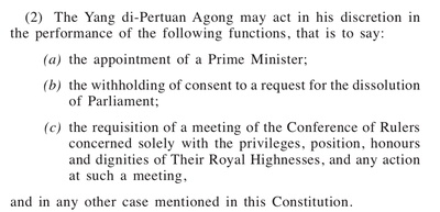 Image from: Can the Prime Minister dissolve Parliament without getting approval from Cabinet?