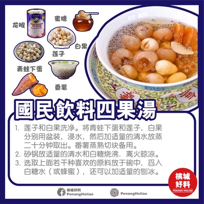Image from: 5款龙眼饮料糖水食谱