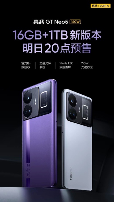 realme GT Neo5 240W 16GB RAM 1TB ROM 紫色激安正規www.tigermedpr.com