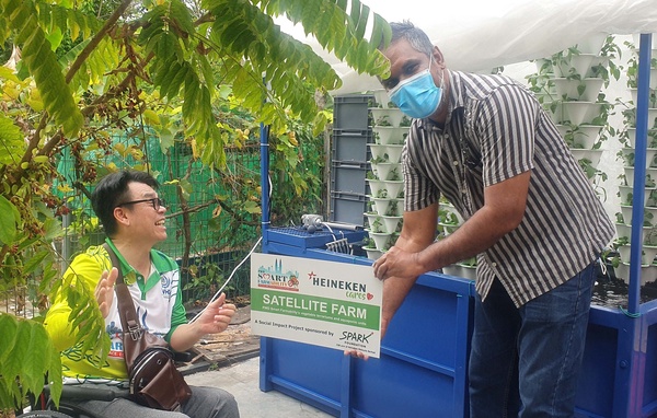 Image from: HEINEKEN Cares & PwD Smart FarmAbility partner to bring nutritious food via regenerative agriculture to those in need