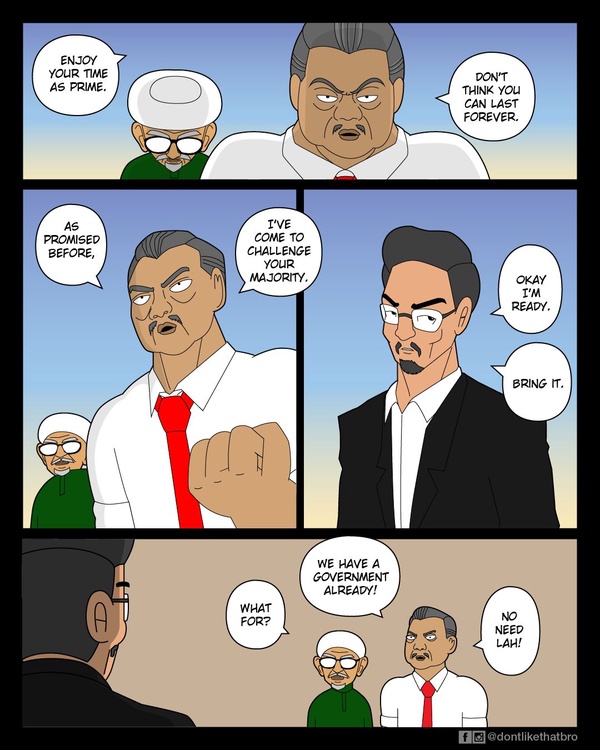 Image from: If Malaysia Was An Anime: PMX (Chapter 1)