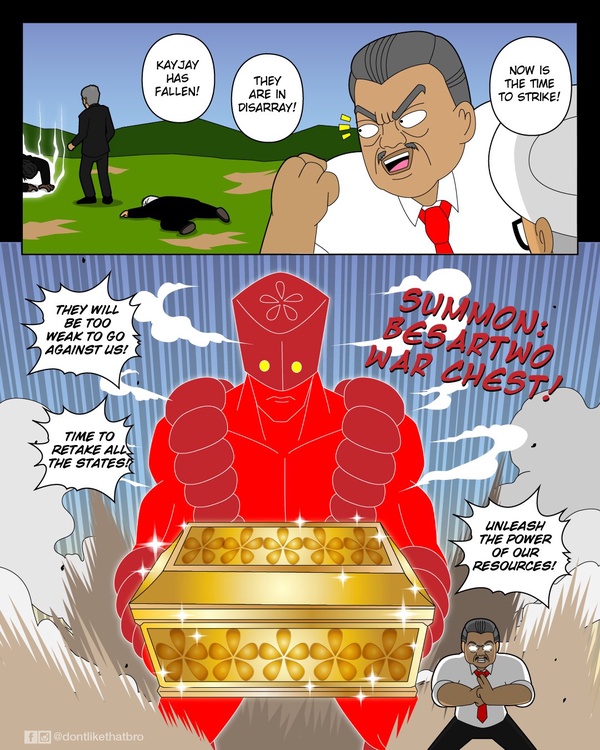 Image from: If Malaysia Was An Anime: PMX (Chapter 1)