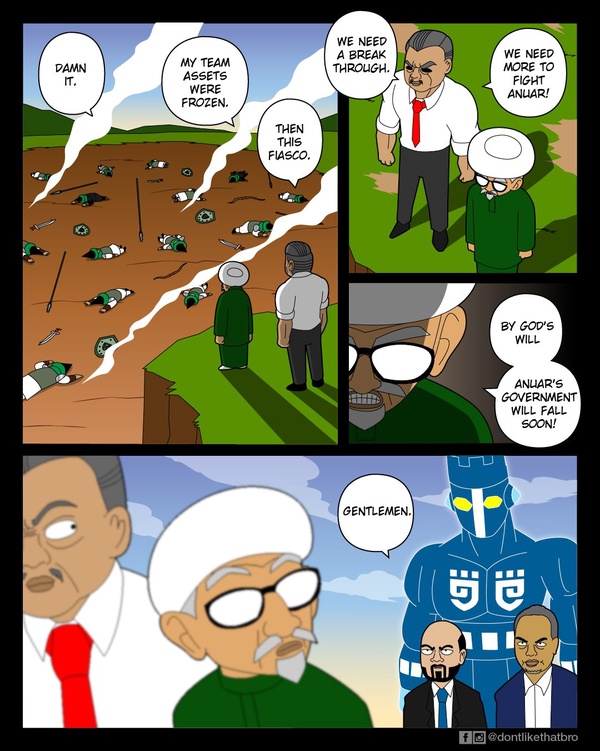 Image from: If Malaysia Was An Anime: PMX (Chapter 1)