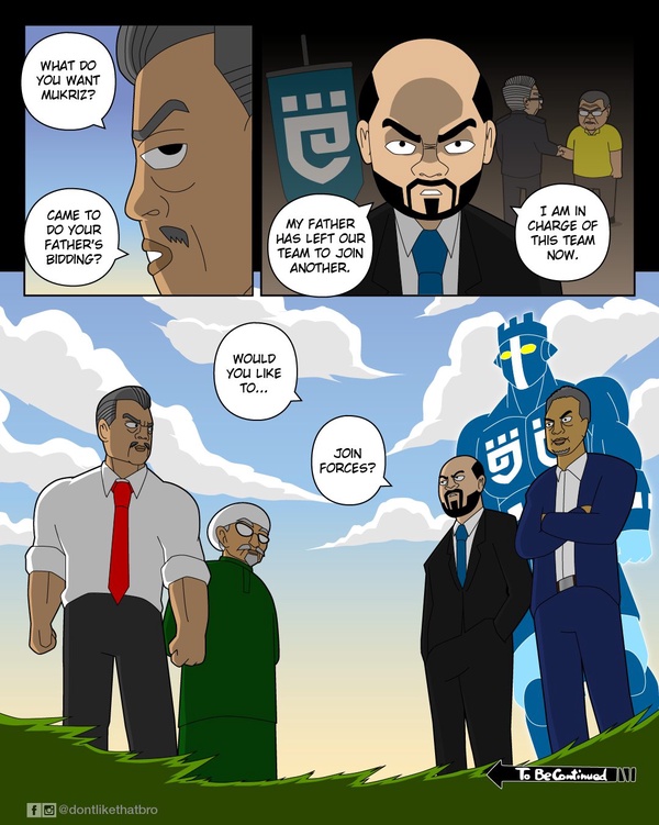 Image from: If Malaysia Was An Anime: PMX (Chapter 1)