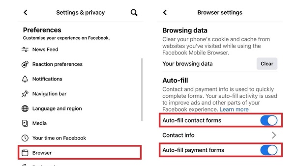 Image from: ⚠️Facebook 的“Auto-Fill” 会把你的钱被‘自动’转走?!需立即关掉!? #诈骗