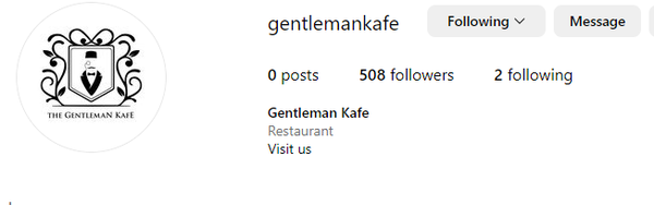 Image from: Gentleman Kafe In Kelana Jaya #TheGoodStuff