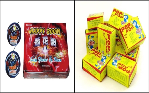 Image from: Malaysians face up to 1-month jail for lighting up fireworks other than “Pop-Pop” and “Happy Boom” this CNY