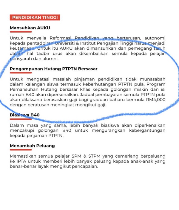 Image from: Here’s why Rafizi and PH can’t sue Wan Fayhsal over his PTPTN remarks in Parliament