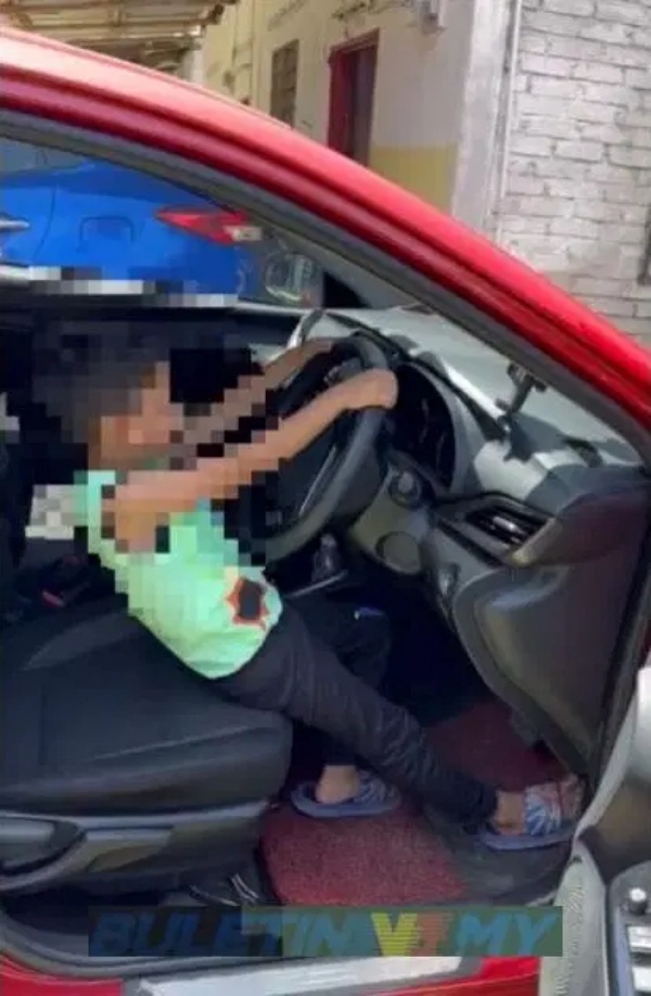 Image from: Child neglect: Parents of the 2 minors who crashed a car in Langkawi face up to 20-year jail, RM20k fine or both