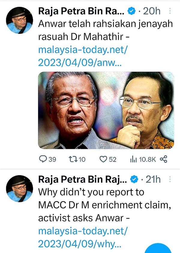 Image from: Opinion: Why summoned only Tun Daim and Tan Sri Muhyiddin but not Tun M?