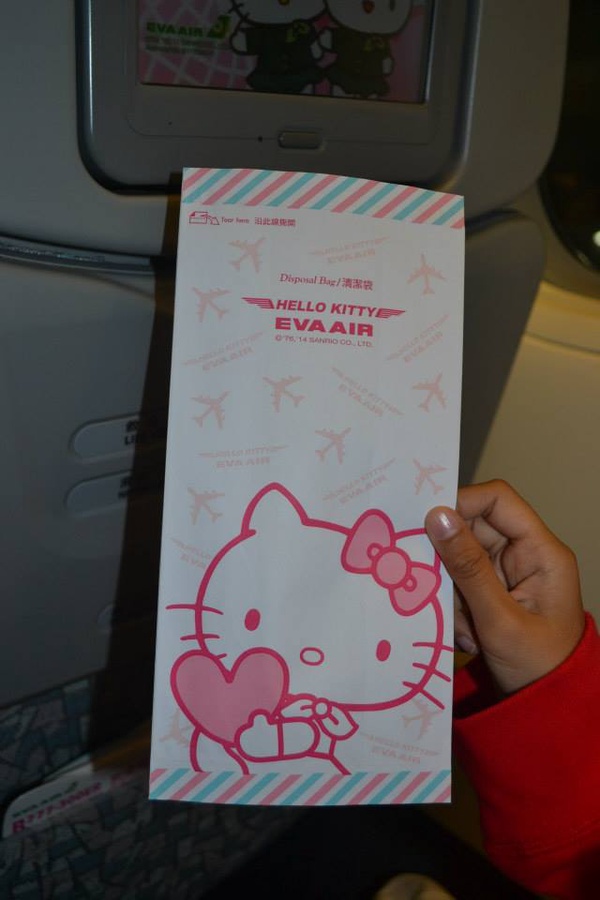 Image from: Pengalaman terbang bersama Hello Kitty dan Eva Air #TheGoodStuff