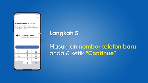 Image from: 如何在换了新手机号码后，夺回 Touch ‘n Go eWallet