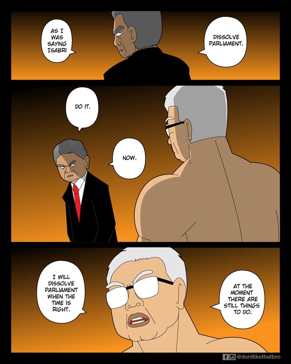 Image from: If Malaysia Was An Anime: How GE15 Started