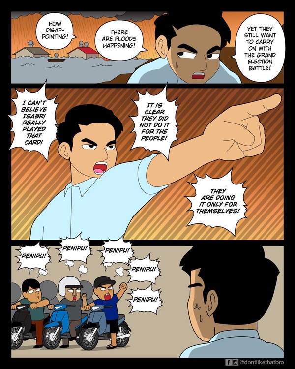 Image from: If Malaysia Was An Anime: How GE15 Started