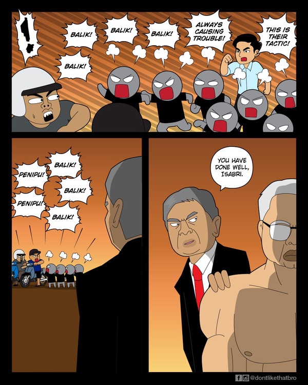 Image from: If Malaysia Was An Anime: How GE15 Started